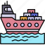 cargo, ship, freight, shipping, vessel, logistics, transportation 