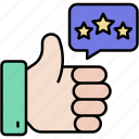 rating, review, score, feedback, stars, assessment