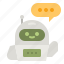 chatbot, robot, future, robotic, technology 
