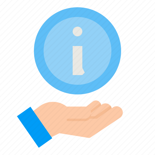 Information, help, info, hand, customer icon - Download on Iconfinder