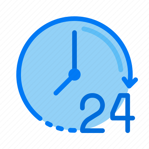 Time, support, customer, hours icon - Download on Iconfinder