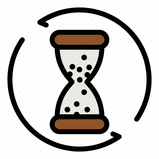 Hourglass, update, clock, time, waiting icon - Download on Iconfinder