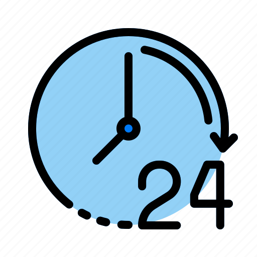 Time, support, customer, hours icon - Download on Iconfinder