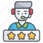 rating, feedback, review, ranking 
