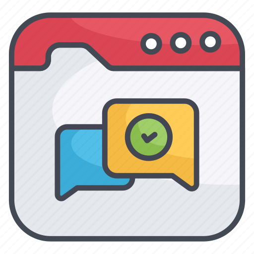 Dialog, chat, online, message icon - Download on Iconfinder