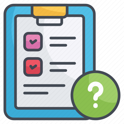 Question, form, survey, check, list icon - Download on Iconfinder