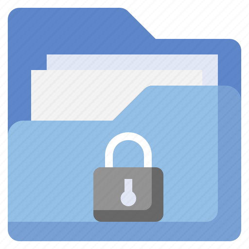 Files, padlock, confidential, archive, secure icon - Download on Iconfinder