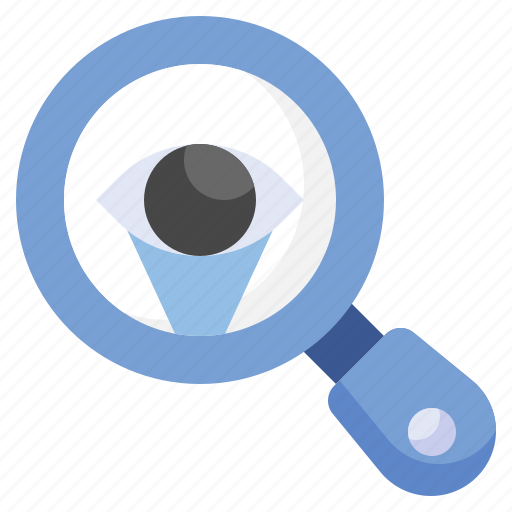 Magnifying, glass, look, search, loupe, view icon - Download on Iconfinder