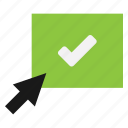 check, accept, document, mark, tick, checklist, list, approved