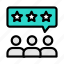 rating, feedback, reviews, customers, stars 