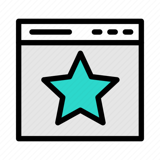Rating, reviews, webpage, online, stars icon - Download on Iconfinder