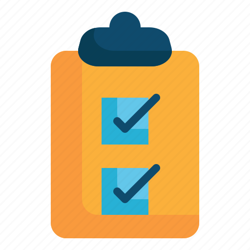 Check, list, tick, checklist, clipboard icon - Download on Iconfinder