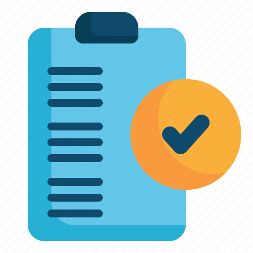 List, check, survey, clipboard, checklist, document icon - Download on Iconfinder