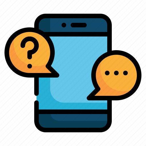 Mobile, question, survey, feedback, app icon - Download on Iconfinder
