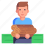 avatar, log carry, wood log, log man, timber, camping] 
