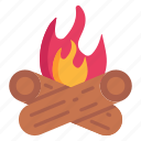 balefire, bonfire, campfire, wood fire, log fire
