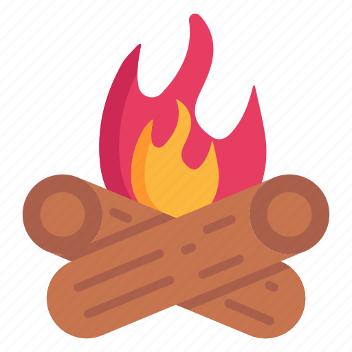 Balefire, bonfire, campfire, wood fire, log fire icon - Download on Iconfinder