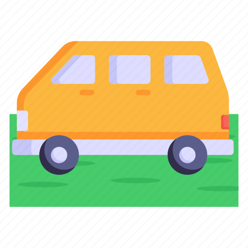 Transport, vehicle, camping van, van, vanity van icon - Download on Iconfinder
