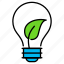 eco, lightbulb, plant, ecology, lamp, green, bulb 