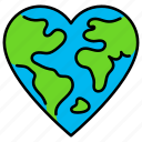 heart, earth, planet, love, sustainable, eco