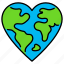 heart, earth, planet, love, sustainable, eco 