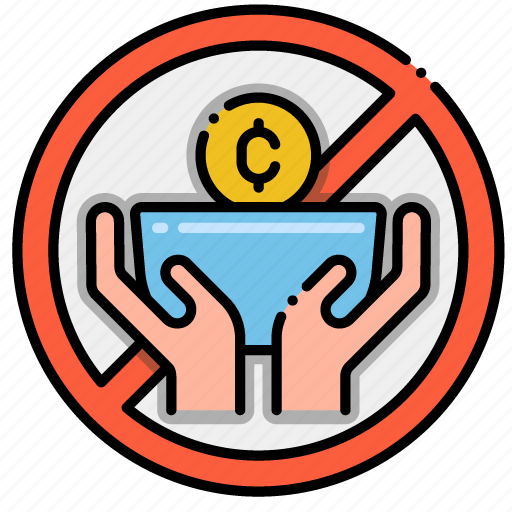 Activism, group, coin, danger, currency, warning icon - Download on Iconfinder
