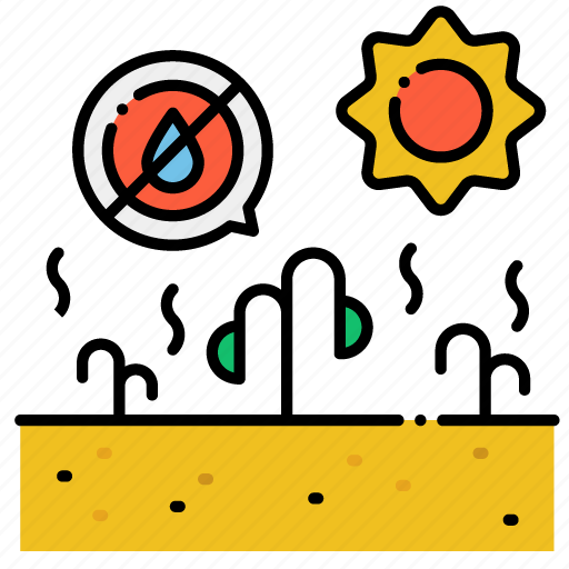 Drought, sun, plants icon - Download on Iconfinder