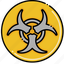 biohazard, warning, virus, science, toxic, laboratory, nuclear, biological, hazard, danger 
