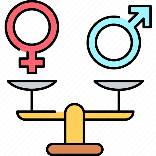 Gender, equality, women, rights, sdg, scales icon - Download on Iconfinder