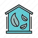 green, house, eco, leaf, real, plant, real estate
