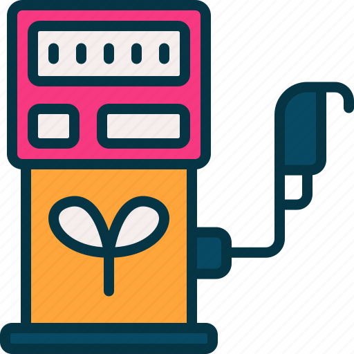 Eco, station, gas, gasoline, fuel icon - Download on Iconfinder