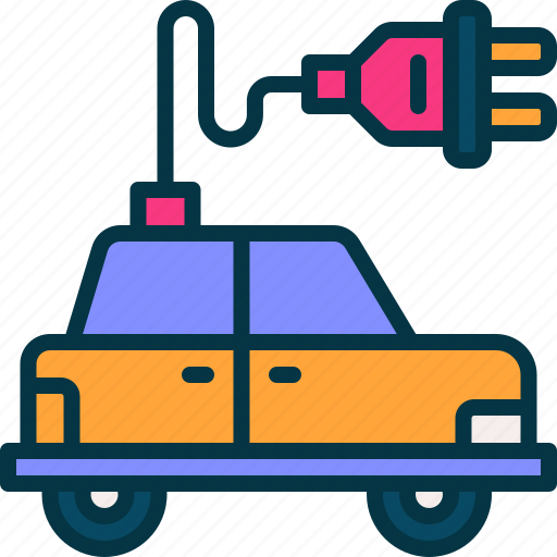 Electric, car, battery, energy, transportation icon - Download on Iconfinder