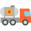 oil, tank, delivery, fuel, tanker, transport, truck, icon 