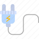 plug, charger, electric, electricity, energy, lightning, power, icon