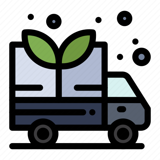 Energy, green, van icon - Download on Iconfinder