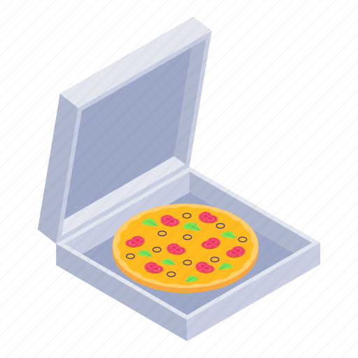Pizza delivery box, pizza box, italian pizza, food, pizza carton icon - Download on Iconfinder