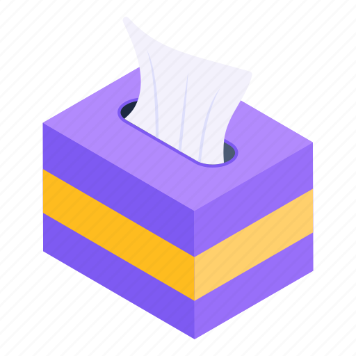 Napkins box, tissue box, disposable box, tissue paper, disposable wipes icon - Download on Iconfinder