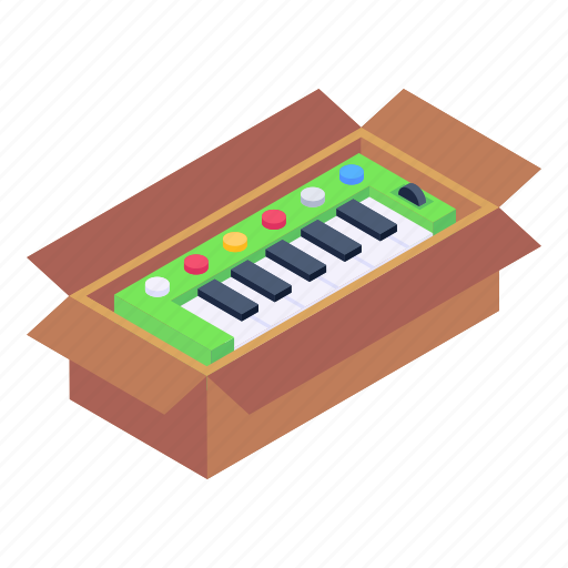 Piano, piano delivery, piano box, piano packaging, musical instrument icon - Download on Iconfinder