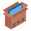 monitor parcel, monitor box, monitor purchase box, lcd, tv 