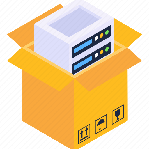 System unit, cpu box, hardware, computer delivery, cpu delivery icon - Download on Iconfinder