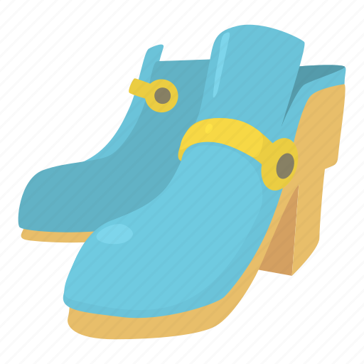Blue, cartoon, foot, logo, object, queen, twoboots icon - Download on Iconfinder