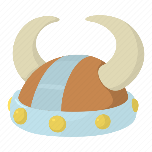 Ancient, armor, barbarian, cartoon, hornedhelmet, logo, object icon - Download on Iconfinder