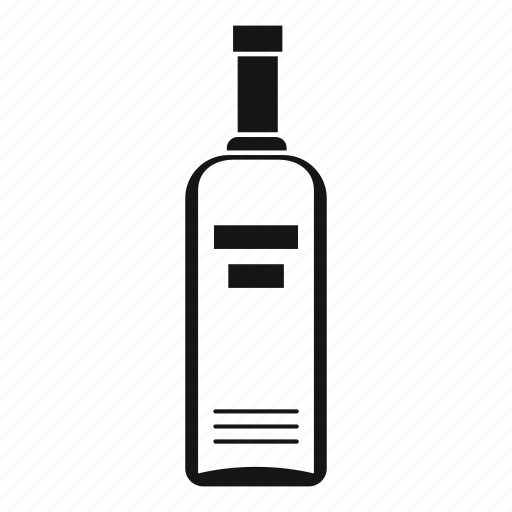 Alcohol, beverage, bottle, glass, liquid, liquor, vodka icon - Download on Iconfinder