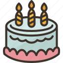 cake, birthday, dessert, party, celebration