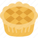 pie, tart, pastry, baked, homemade