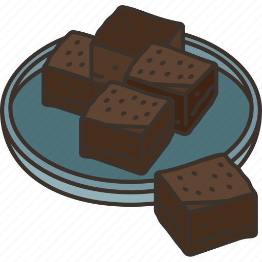 Fudge, chocolate, confection, sweet, treat icon - Download on Iconfinder