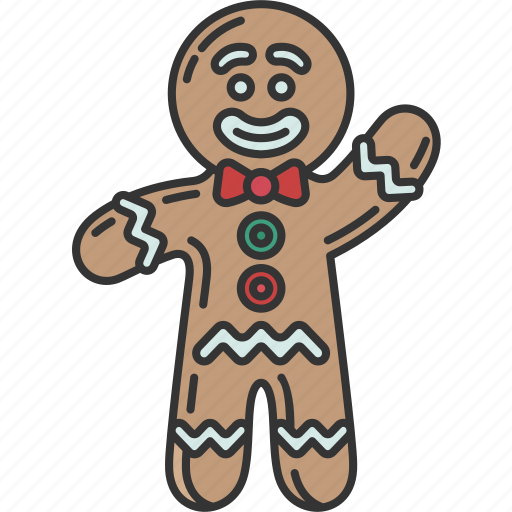 Gingerbread, cookie, biscuit, baked, traditional icon - Download on Iconfinder