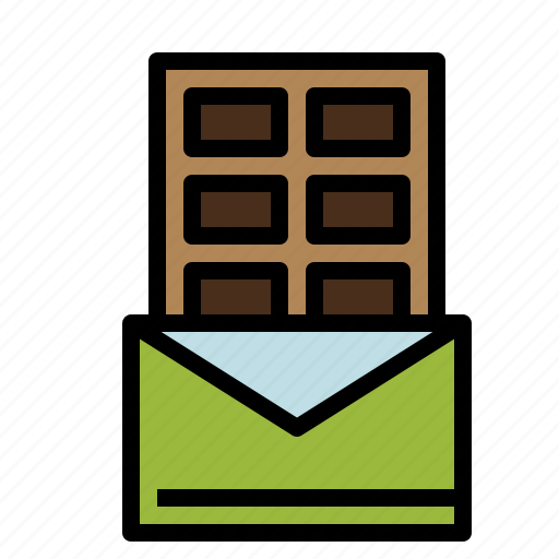 Chocolate, cocoa, dessert, snack, sweet icon - Download on Iconfinder