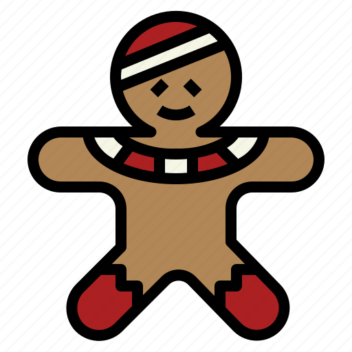 Bakery, cookie, dessert, gingerbread, man icon - Download on Iconfinder