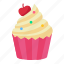 cupcake, sweet, bakery, food, dessert, restaurant 